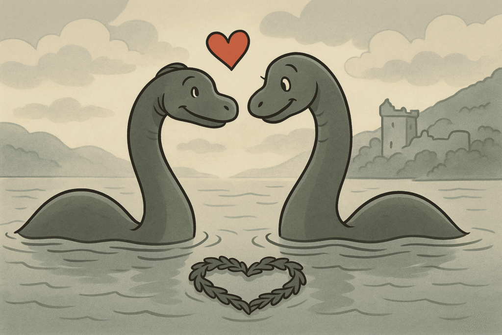 Zweites Monster gesichtet: Ungeheuer von Loch Ness schwer verliebt