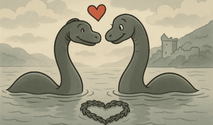 Zweites Monster gesichtet: Ungeheuer von Loch Ness schwer verliebt